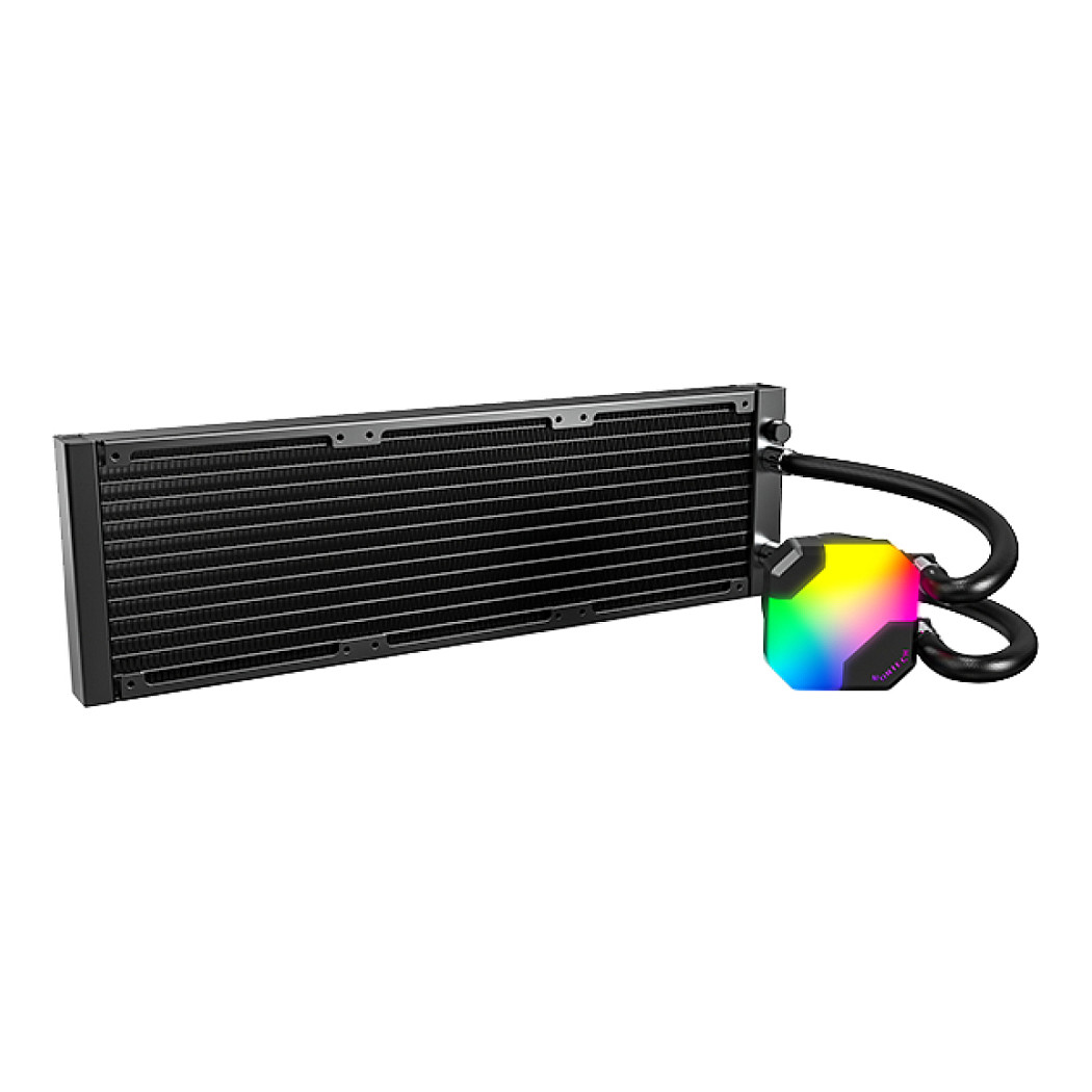 Ftohës për Procesor me Lëng K Montech HyperFlow ARGB 360 - Zezë - 3