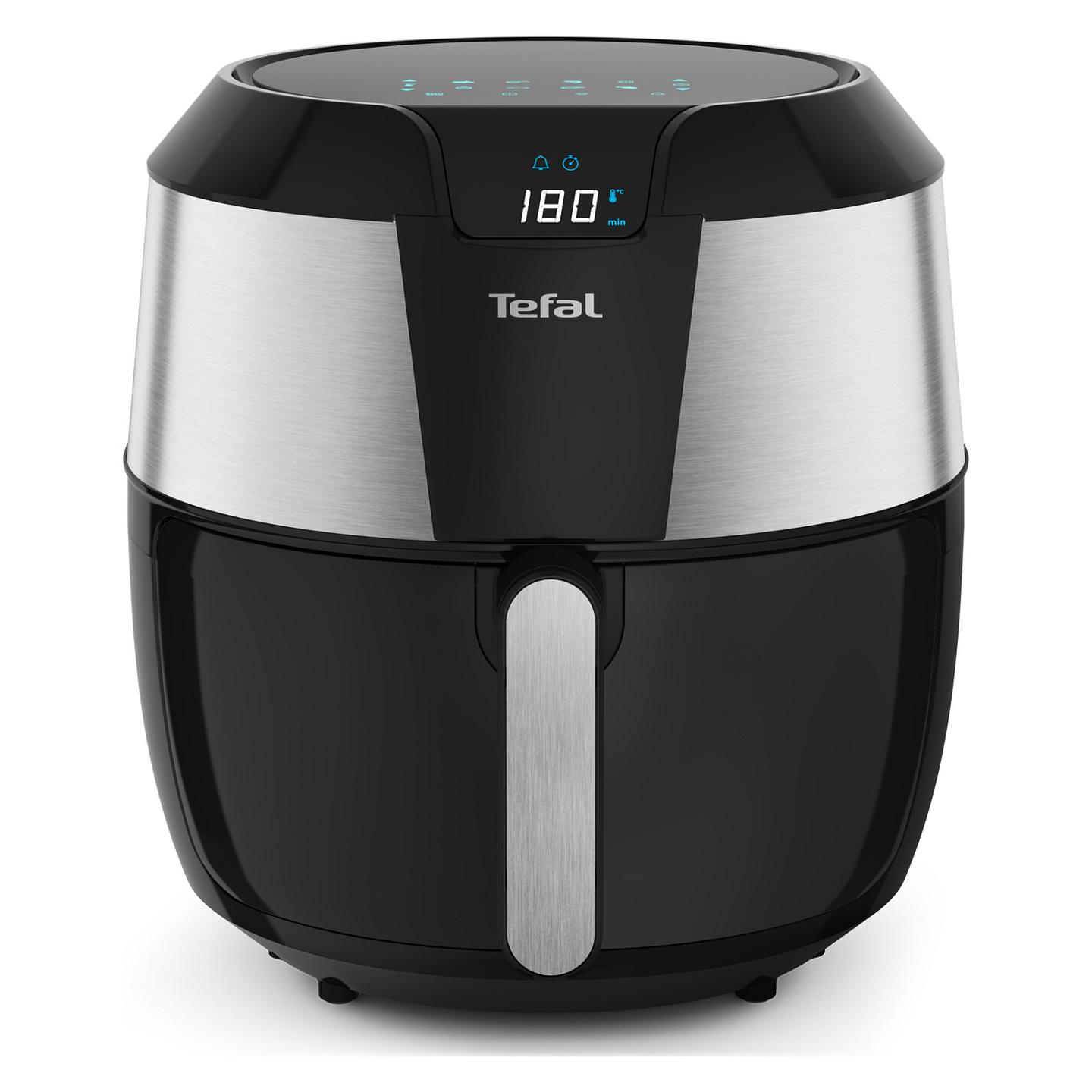 Fryer Tefal Easy Fry XXL / EY701D / 5.6L / 1850W / 8 Programe / 80–200°C / Digital Touch / 60 Minuta / 3D Air Pulse – Zezë/Argjend - 1