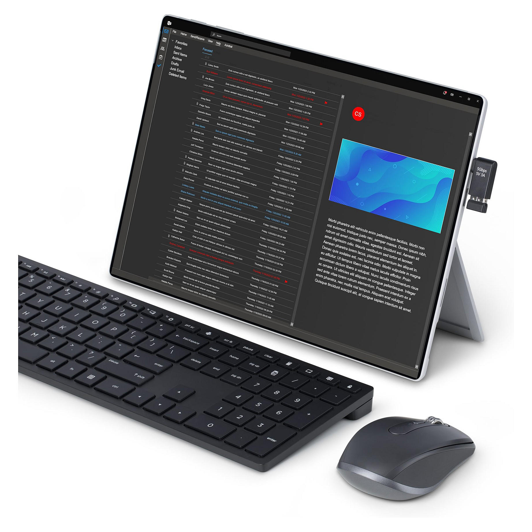 Adapter StarTech USB-C to USB-A 5Gbps - 7
