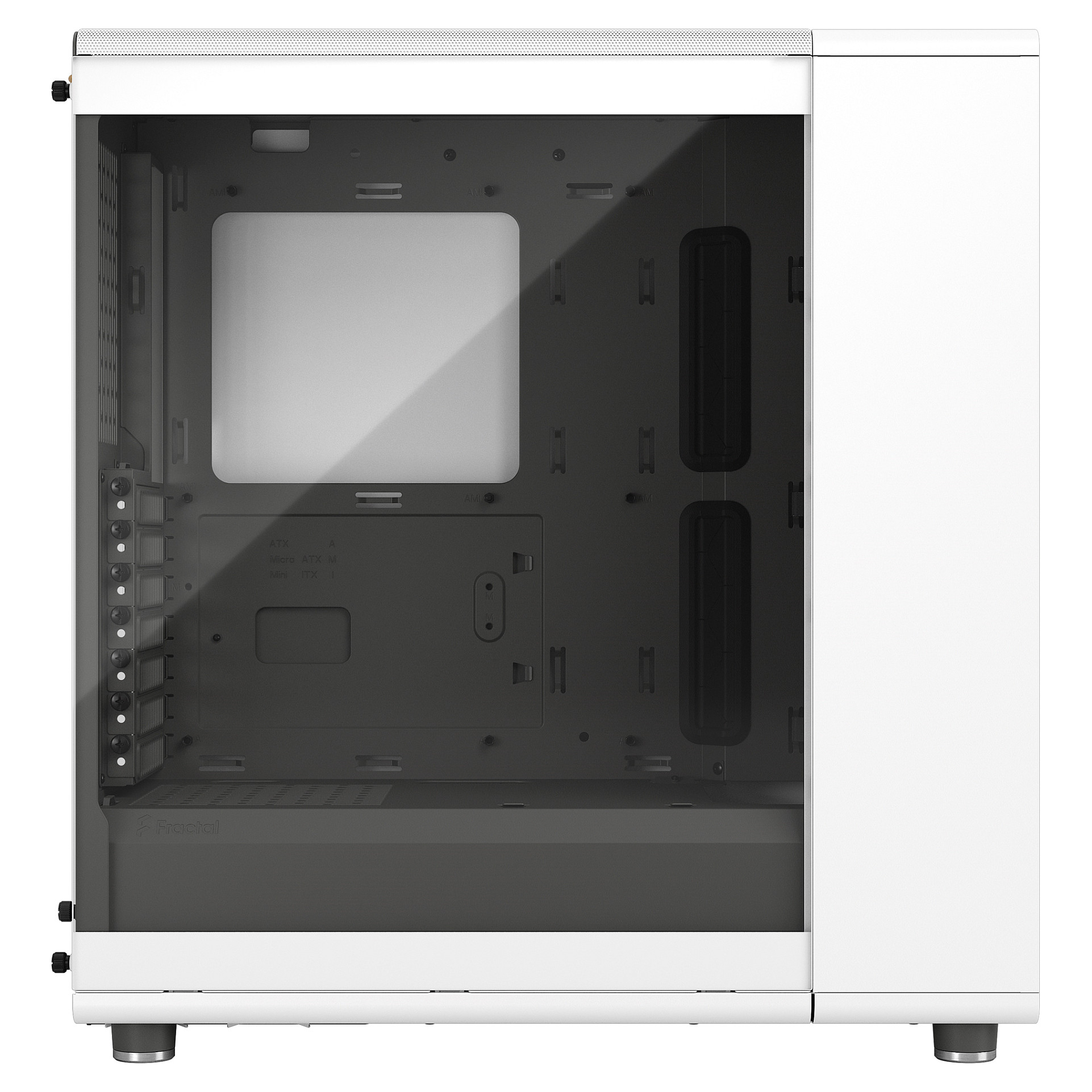 Kasë PC Fractal Design North / Midi Tower / ATX / 2x 140mm Fan - Bardhë - 19