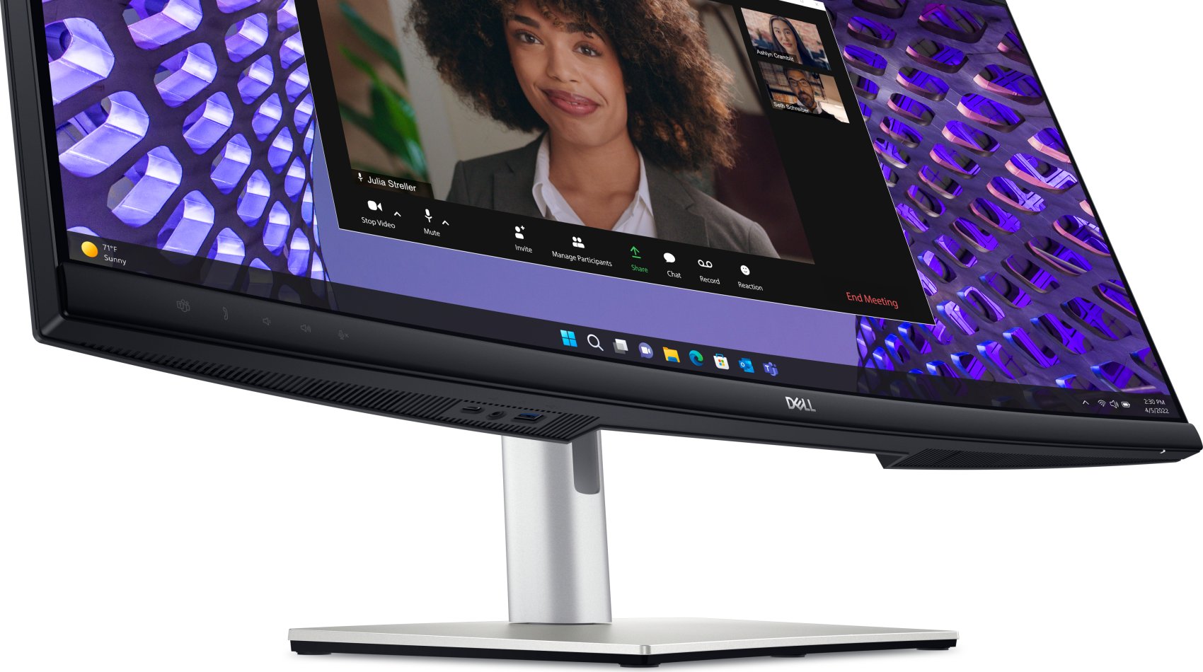 Monitor Dell P3424WEB / 34.1"/ 4K Ultra HD IPS / Curved / LCD / 60Hz / 8ms / Webcam / HDMI + DisplayPort + USB - Zezë - 2