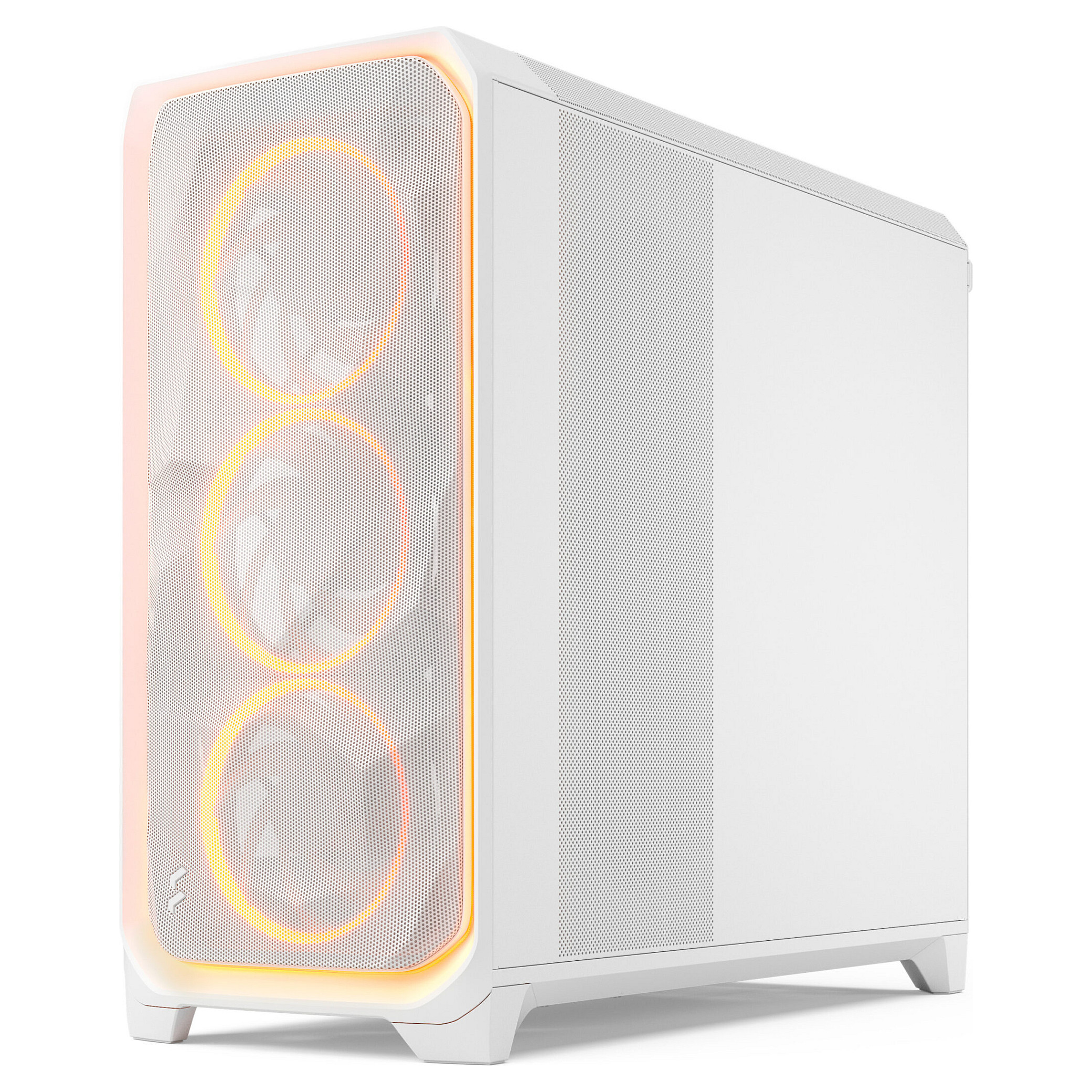 Kasë PC Fractal Design Meshify 3 XL Ambience Pro RGB / EATX / ATX / 3x 140mm RGB Fan / Tempered Glass - Bardhë - 5