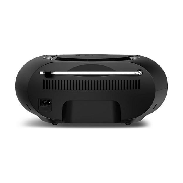 CD Player portativ Philips TAZ2000B/10, 3 W RMS, Përforcim dinamik i basit, Ekran LCD me ndriçim të bardhë, Antenë e jashtme - Zezë, Argjend - 7