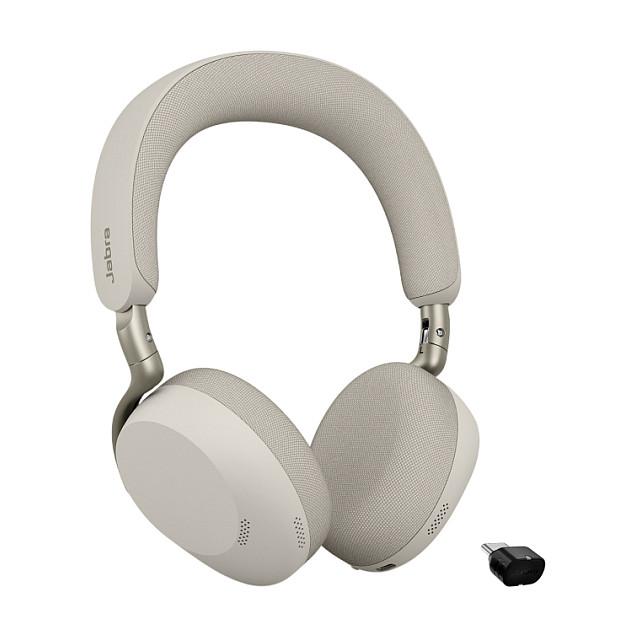 Kufje pa kabllo Jabra Evolve3 75 UC / Stereo / Bluetooth 5.3 / ANC / Link 390c / 180 g - Gri e ngrohtë