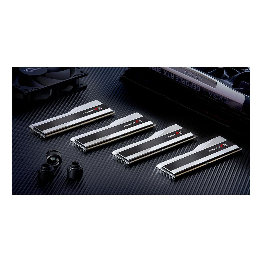 Memorie DDR5 G.Skill Trident Z5 RGB, 32GB (2x16GB), 6000MHz, CL32, 288-pin, 1.35V - Gri - 8