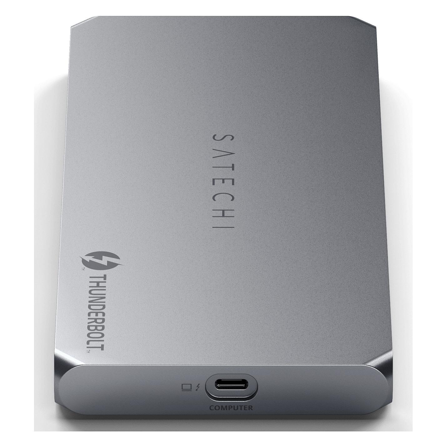Docking Station Satechi ST-DT4MDM-EU / 3x Thunderbolt 4 / 2x USB-A / 2x HDMI / DisplayLink / Ethernet / SD / 96W PD / 180W – Hiri - 3