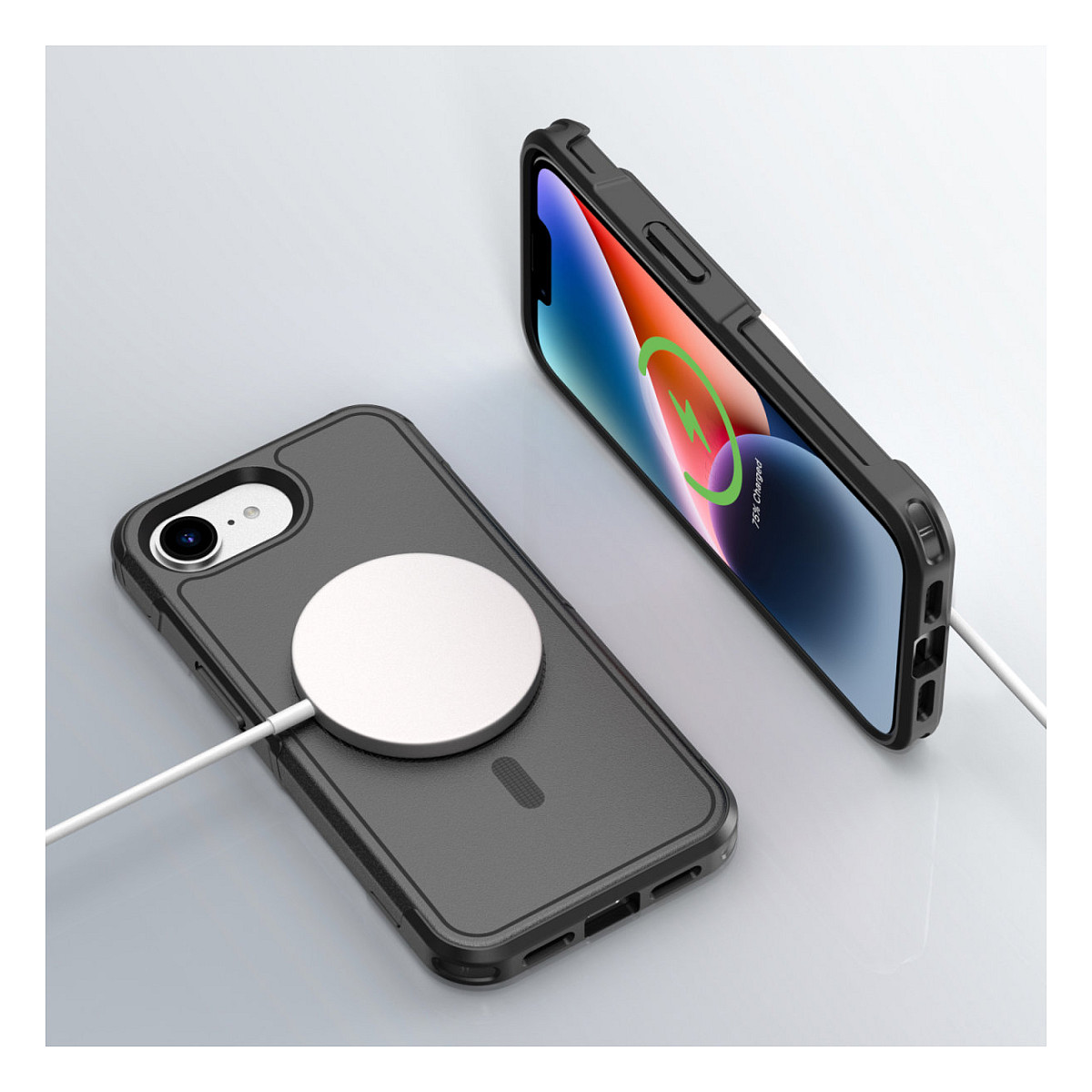 Aksesorë për telefon 4smarts 541360 / Case / MagSafe / iPhone 16e - Zezë - 6