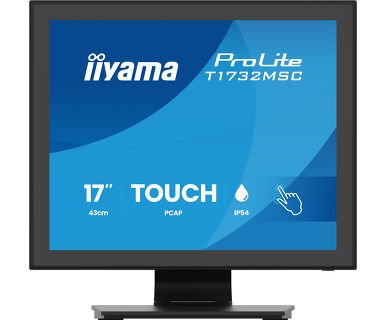 Monitor iiyama ProLite T1732MSC-B2S / 17" / SXGA TN / 5ms / HDMI+DisplayPort+VGA / Touch - Zezë