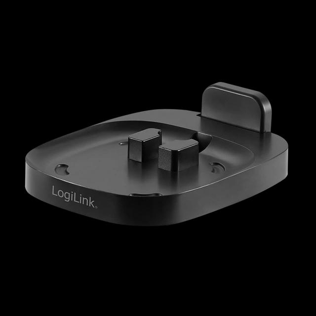 Mbajtëse për Altoparlant LogiLink BP0139 , për mur , për SONOS ONE, ONE SL & PLAY:1 , deri 7kg , çelik dhe ABS - Zezë