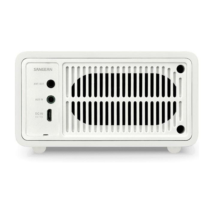Radio portative Sangean WR-7, FM, bateri Li-Ion 2600 mAh, autonomi deri në 36 orë - Bardhë - 3
