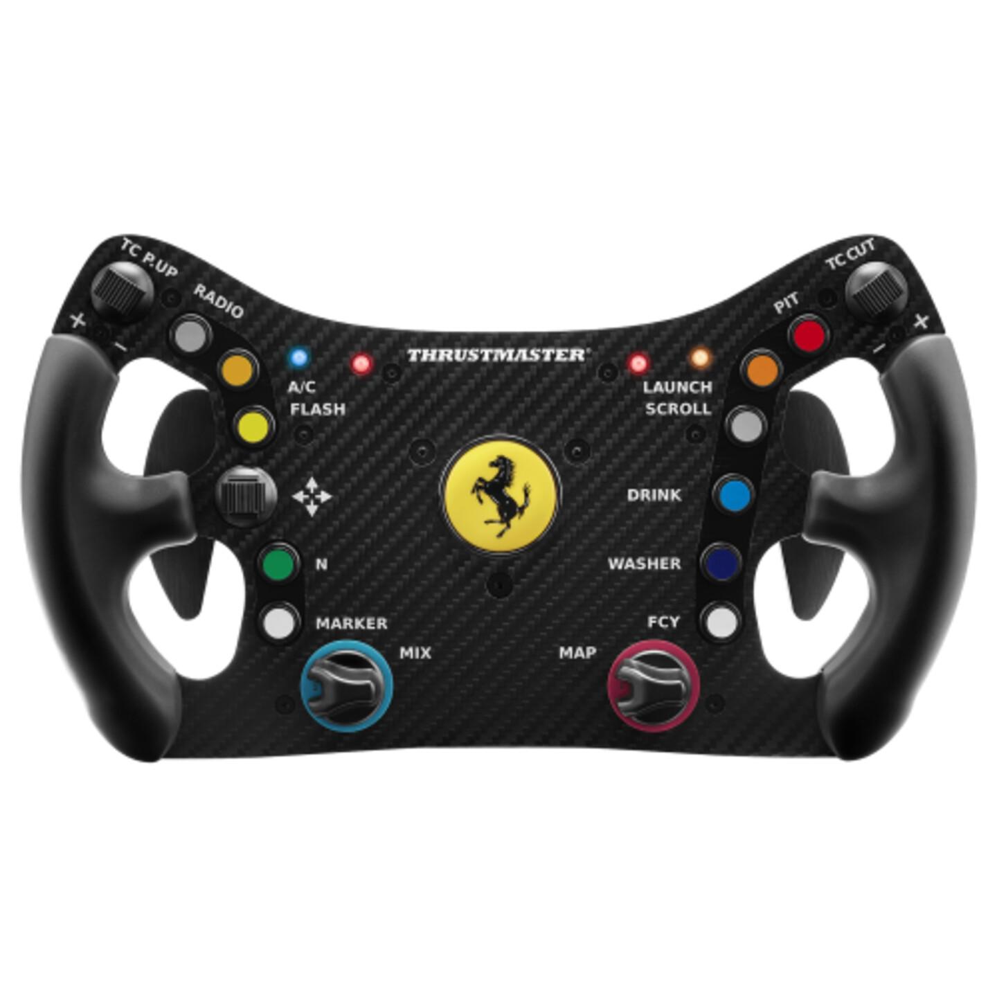 Timon Gaming Thrustmaster Ferrari 488 GT3 Wheel Add-On, 31 cm, 11 Butona, 4 Encoder, Ndërrues Magnetikë të Marsheve, Quick Release – Zezë - 1