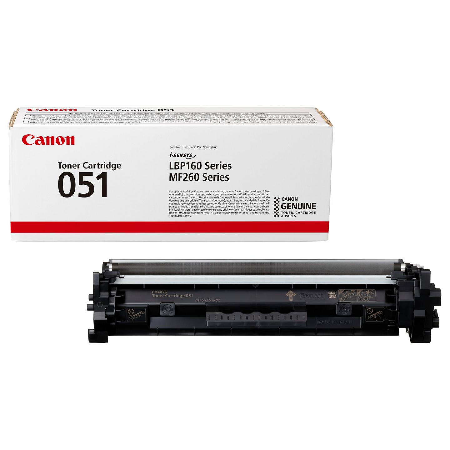 Toner Canon 051, 2168C002, 1,700 faqe - Zezë