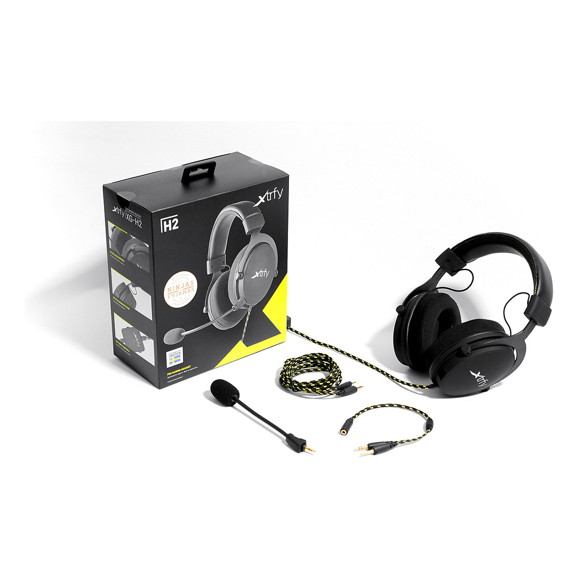 Kufje Gaming Cherry Headset Xtrfy H2 Corded - Zezë - 7