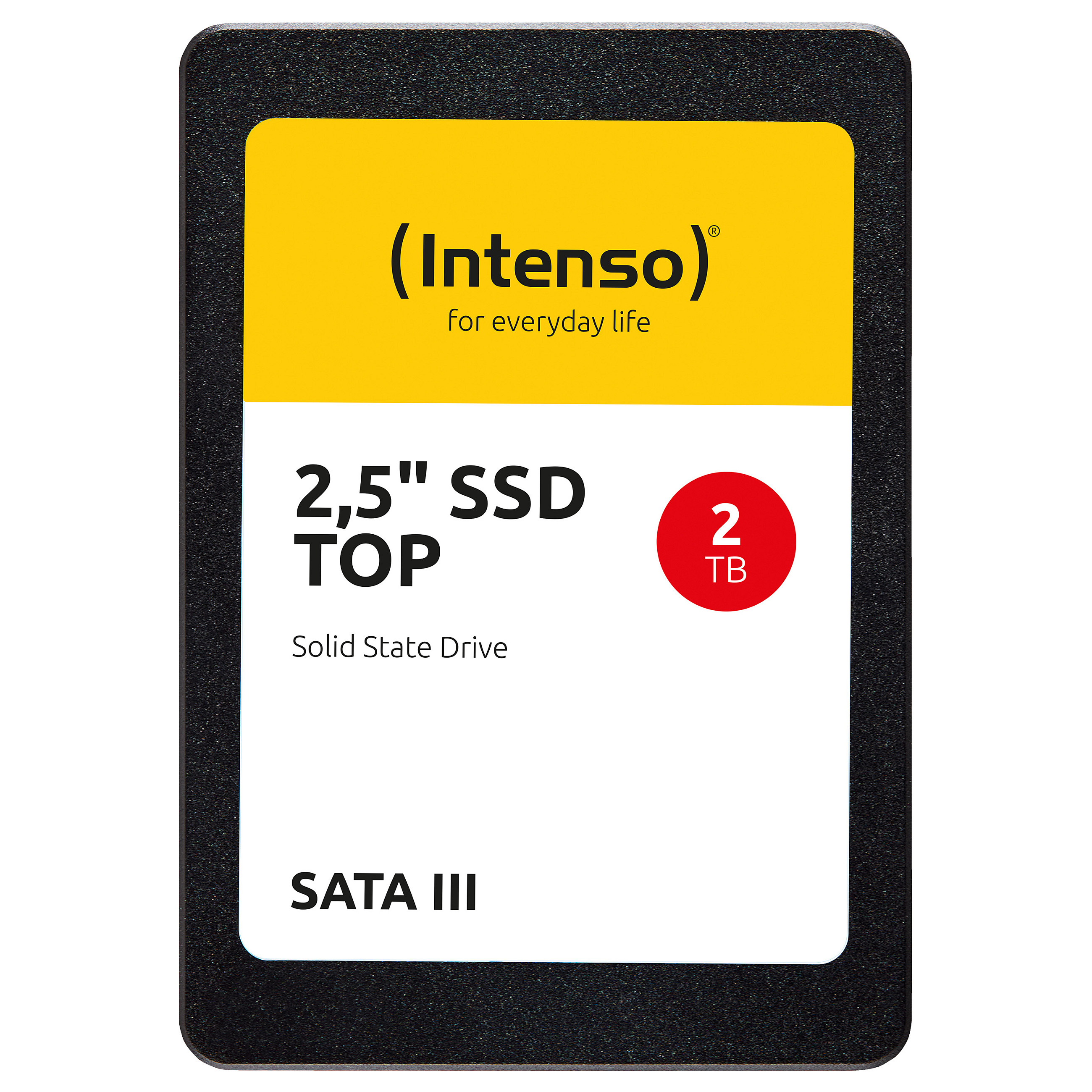 SSD e Brendshme Intenso TOP 3812480 / 4TB / 2.5" / SATA III 6Gb/s / 550MB/s Read / 500MB/s Write – Zezë/Bardhë/Verdhë - 3