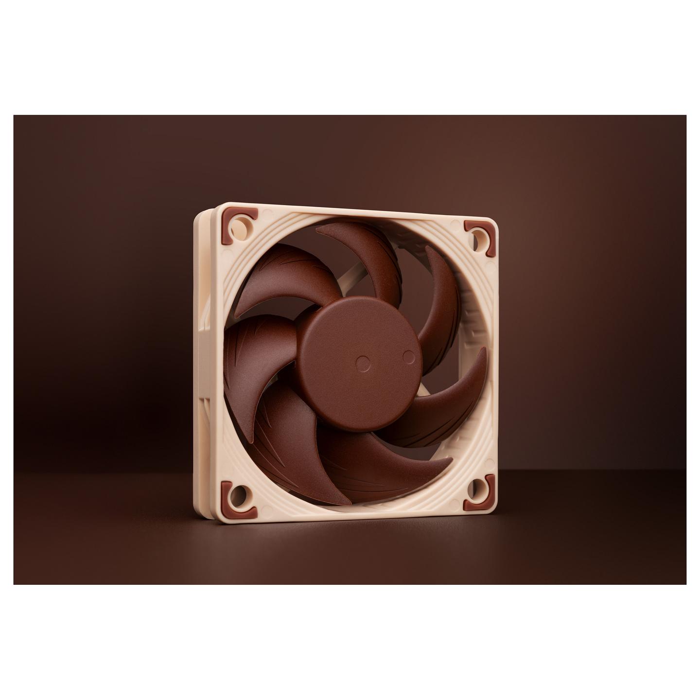 Ftohës për Kasë Noctua NF-A6x15 PWM, 60 × 60 × 15mm, 3500 RPM, 4-pin PWM, SSO2 – Kafe/Bezhë - 5