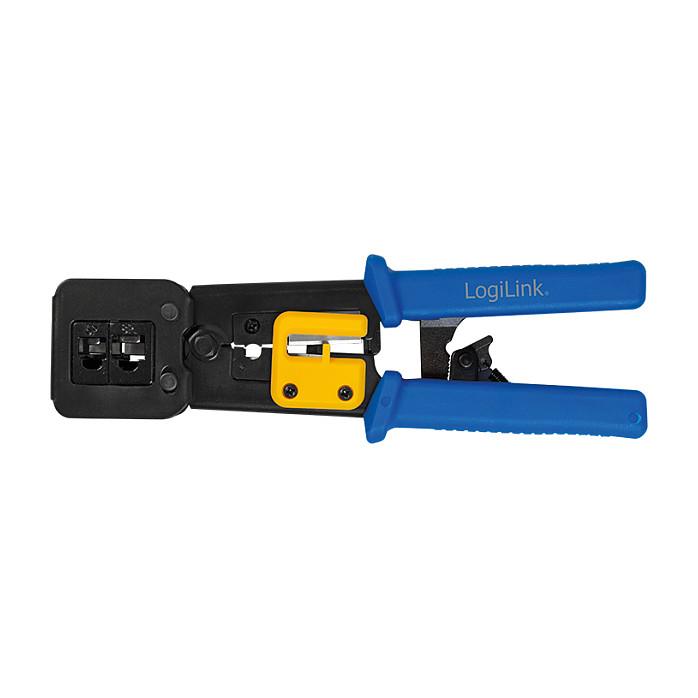 Pincë Krimpuese LogiLink WZ0037, RJ45, RJ12, RJ11 - Zezë/Blu - 3