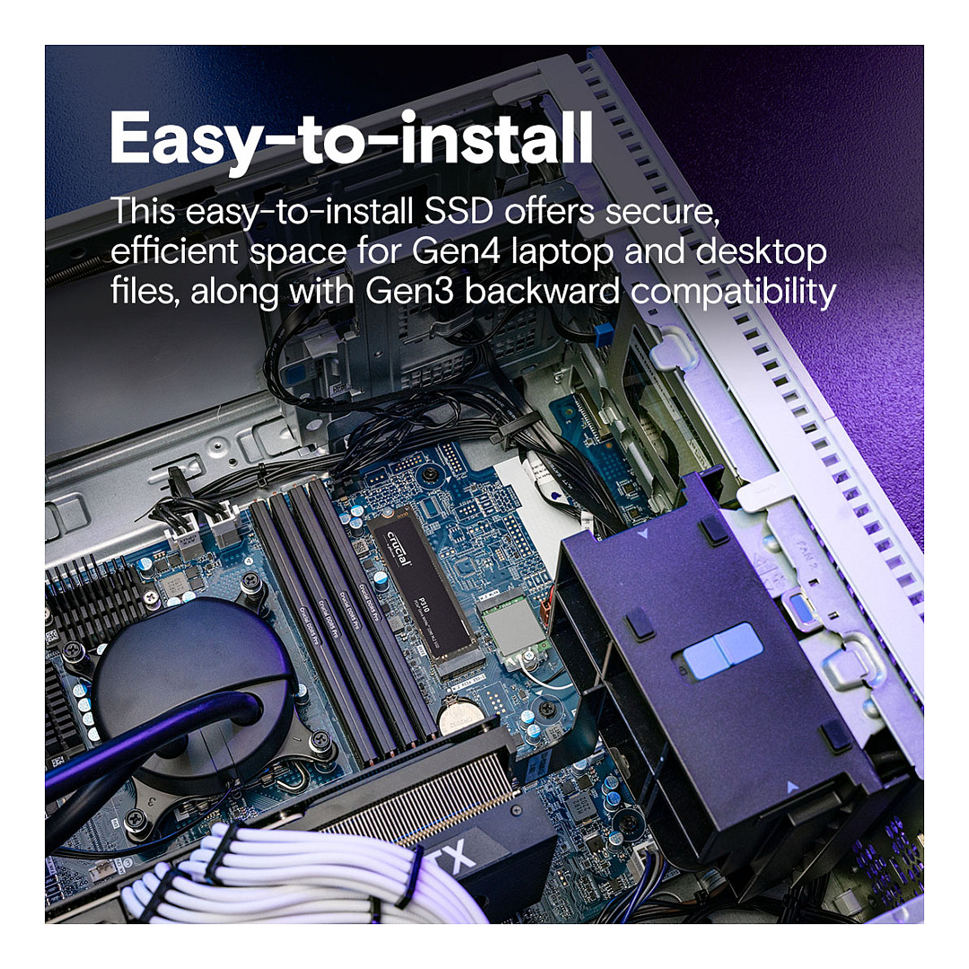 SSD e Brendshme M.2 2TB Crucial P310 NVMe PCIe Gen4 - 5
