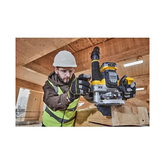 Frezë me Bateri DeWALT DCW620NT-XJ, 18V, Brushless, 11000–23000rpm, 70mm, 63mm - Zezë/Verdhë - 13