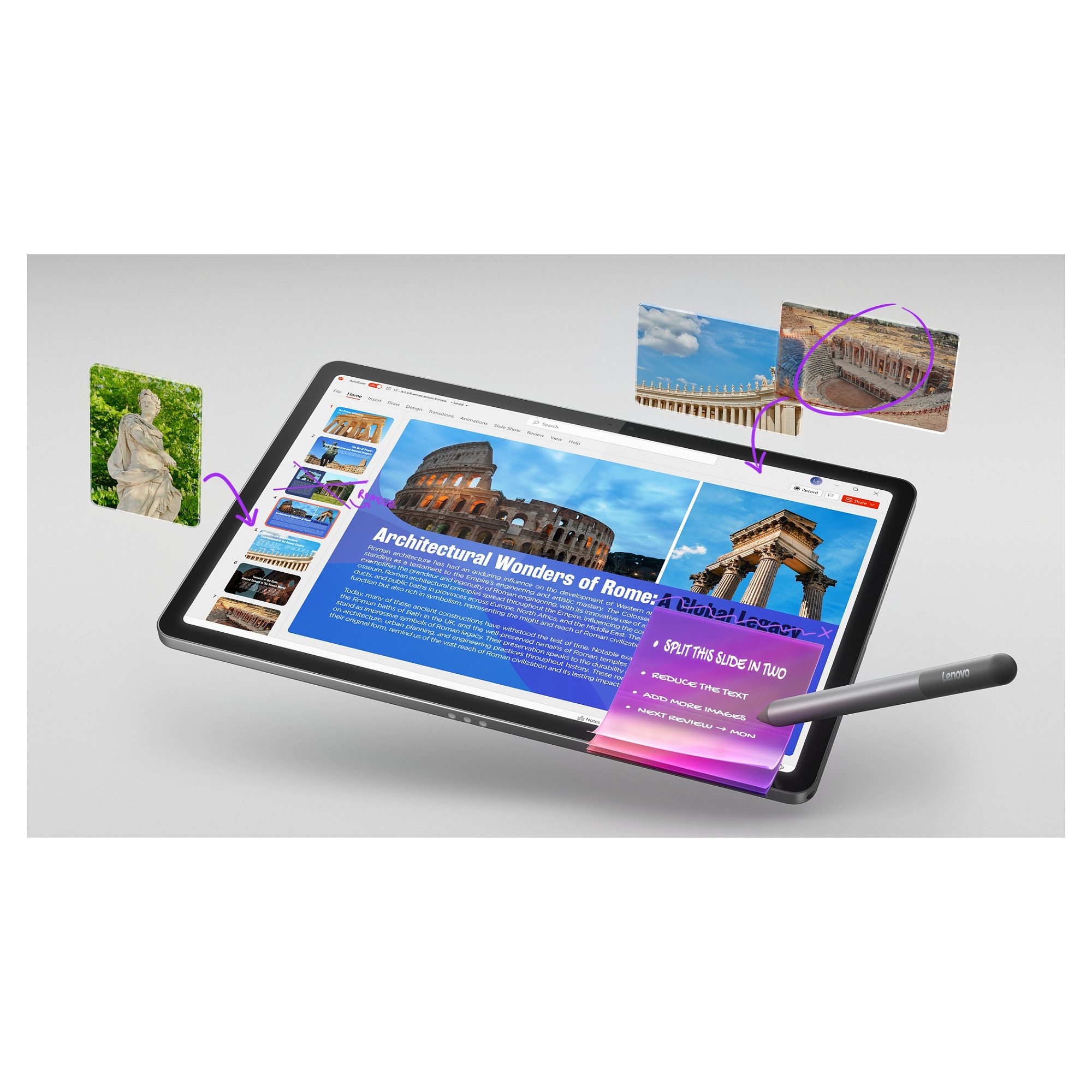 Tablet Lenovo IdeaTab 11" / 8GB LPDDR4 / 128GB / Wi‑Fi / Android – Gri - 10