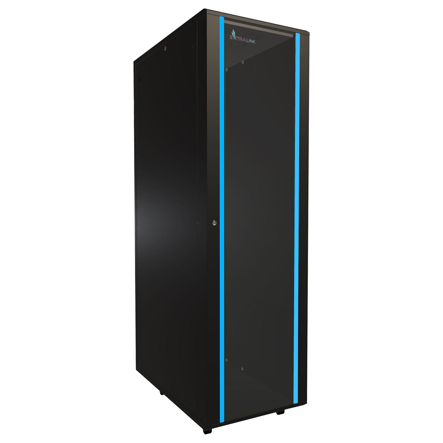 Rack Extralink EX.8611 / 42U / 600 × 1000 mm / 19" / Freestanding - Zezë