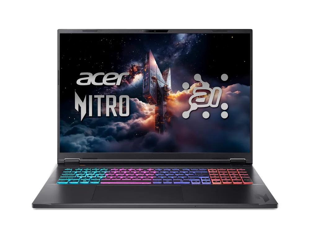 Laptop Gaming Acer Nitro 18 AI AN18-61-R5QB, Ryzen AI 9 365, 32GB DDR5, 1TB, 18" WQXGA IPS 165Hz, RTX 5070 Ti 12GB - Zezë