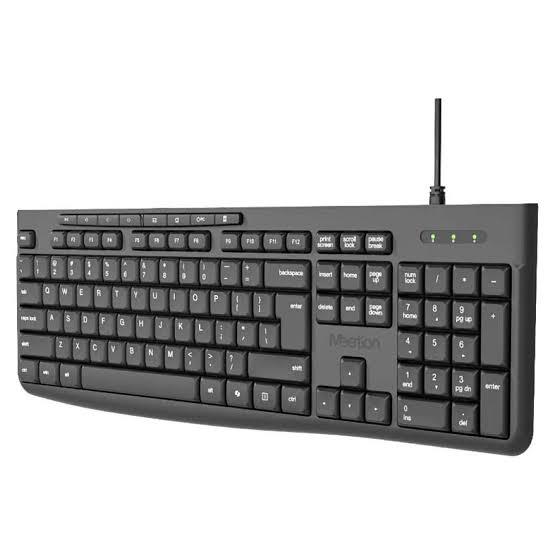 Tastierë Meetion K295 Wired / US Layout - Zezë