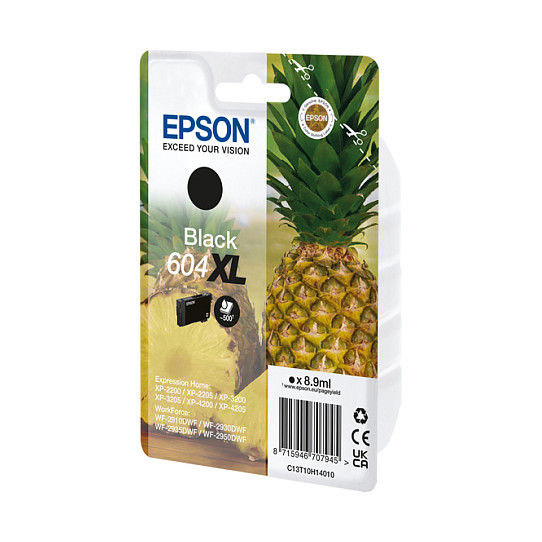 INK Epson 604XL / C13T10H14010 deri në 500 faqe - Zezë - 2