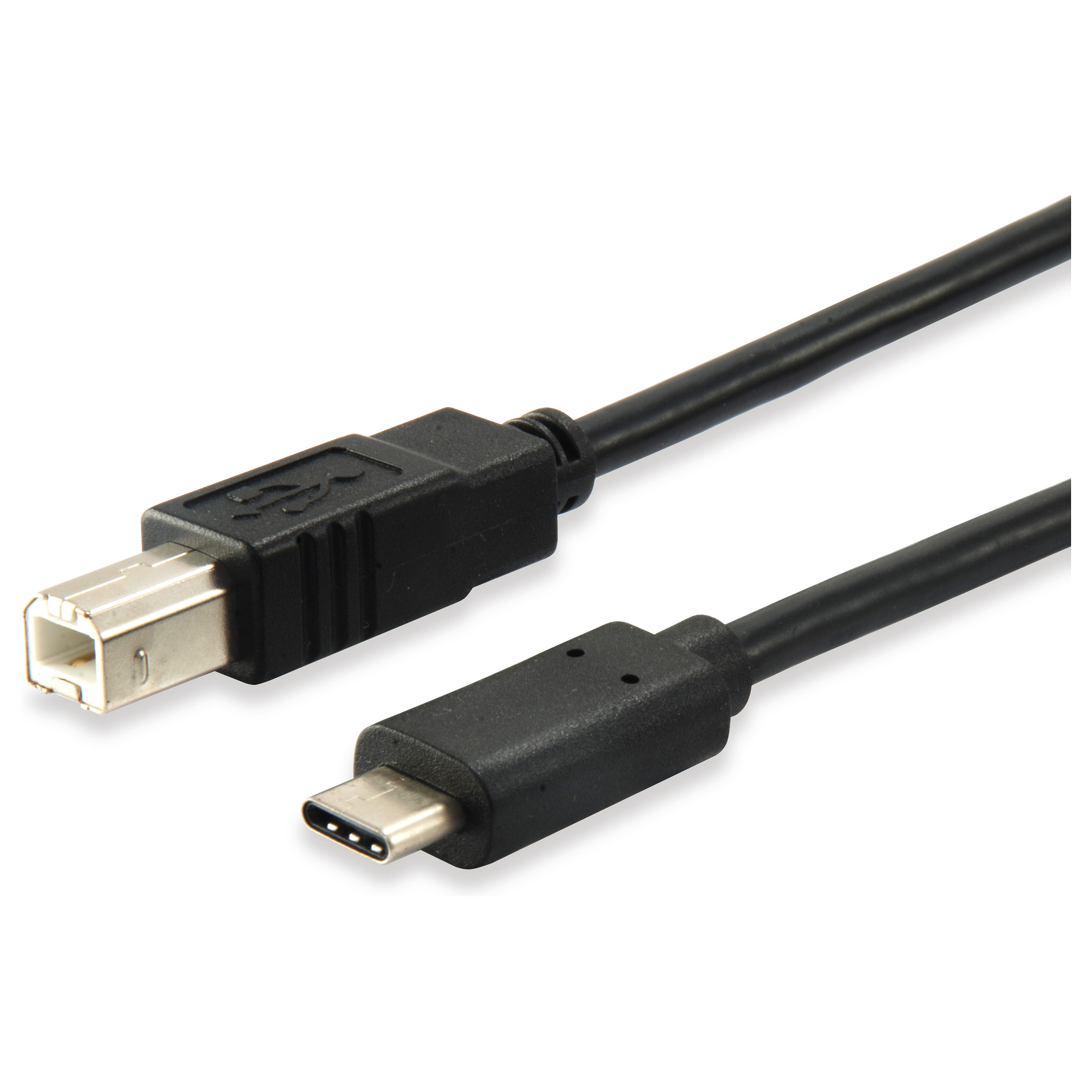 Kabllo USB Equip 12888207 / USB-C në USB-B / USB 2.0 / 480 Mbit/s / 1 m - Zezë