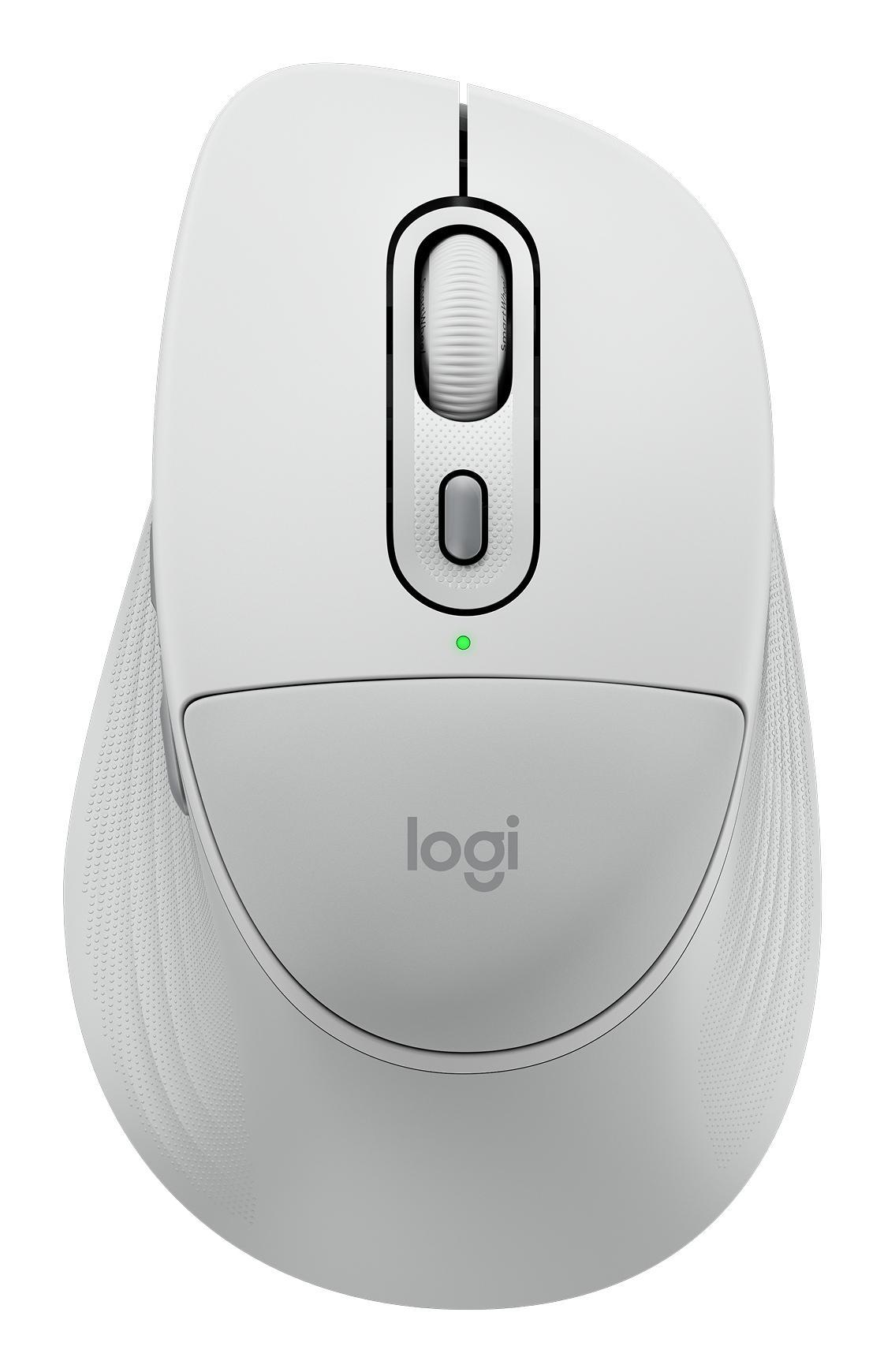 Maus pa kabllo Logitech Signature Comfort Plus M850 L / 910-007716 / Bluetooth / 4000 DPI / 6 Butona / Ergonomik – Bardhë - 1