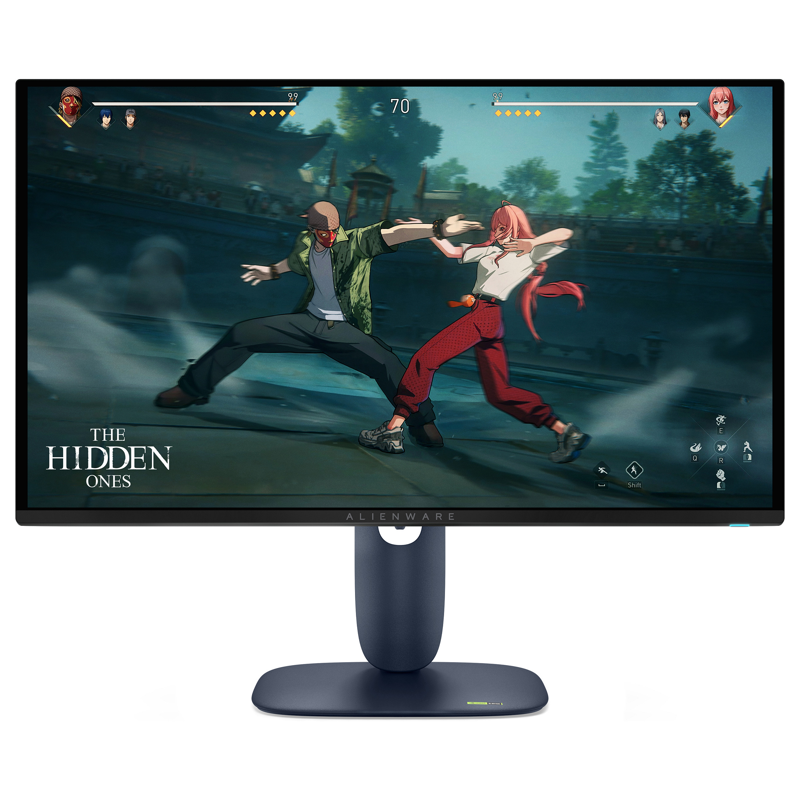 Monitor Gaming DELL Alienware AW2725D / 27" / Quad HD OLED / QD-OLED / 280 Hz / 0.03 ms / HDMI+USB+DP+HDCP - Blu e Errët - 1