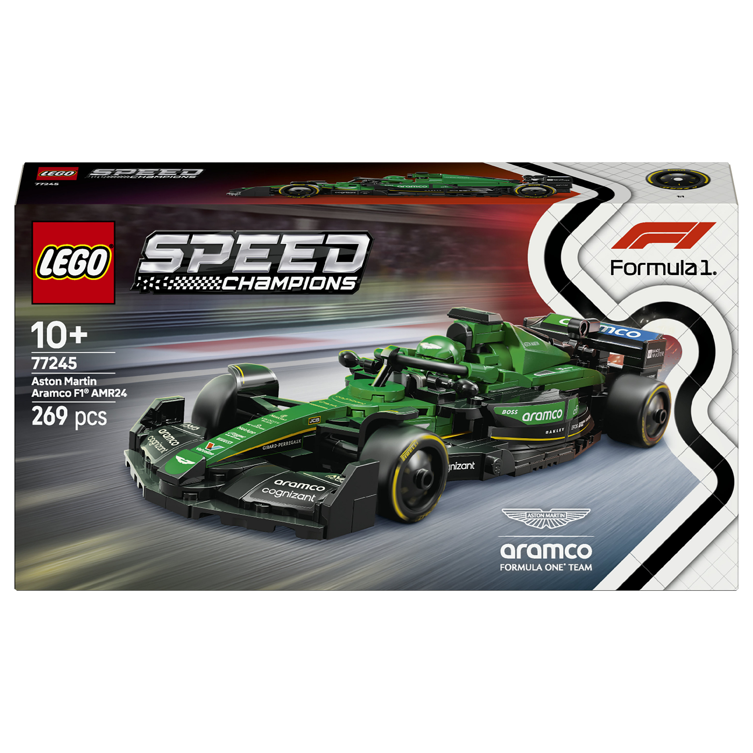 LEGO Speed Champions Aston Martin Aramco F1 AMR24 Rennauto 77245 - 1