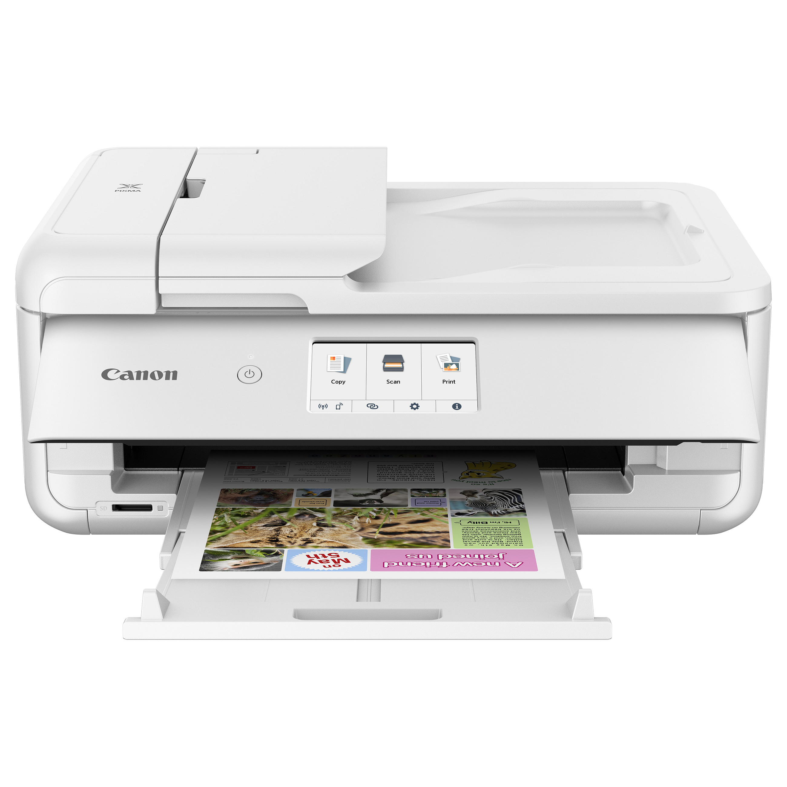 Printer Multifunksional T Canon PIXMA TS9551Ca WIFI Touch / 3in1 / A3 / 15ppm - Bardhë - 7