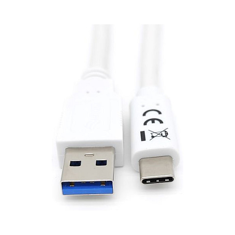 Kabllo Equip USB-A 3.2 & C St/St 2.00m 3A/20V / e bardhë - 4