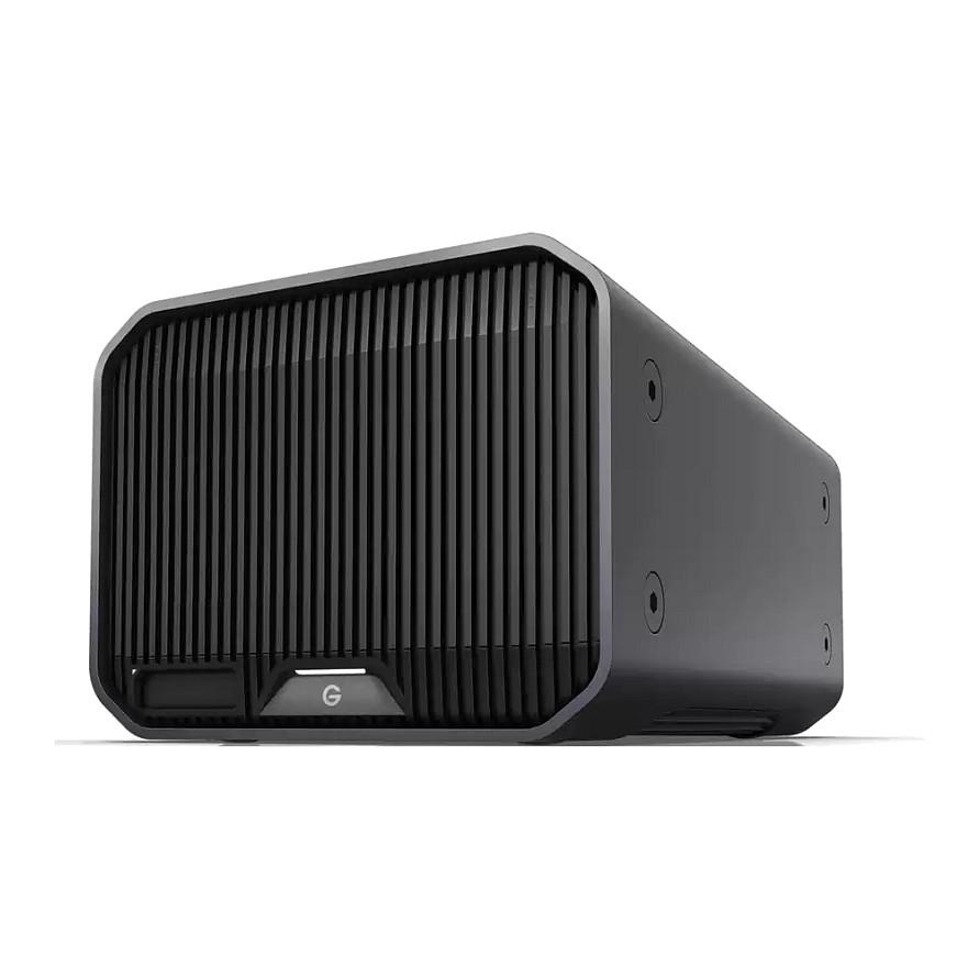 HDD e Jashtme SanDisk Professional G-RAID PROJECT 2 / 52TB / 2-Bay / RAID 0 / 7200 RPM / Thunderbolt 3 40Gbps / USB 3.2 Gen 2 / PRO-BLADE SSD Mag – Gri e errët