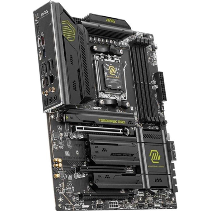 Pllakë Amë MSI MAG B850 TOMAHAWK MAX WIFI / AMD B850 / AM5 / ATX / DDR5 / PCIe 5.0 / Wi-Fi 7 - 3