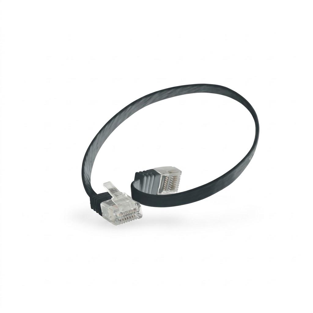 Kabllo për Rrjet (UTP) S/CONN 75720-S, Cat6A, S/FTP, PiMF, RJ-45, 10 m - Zezë