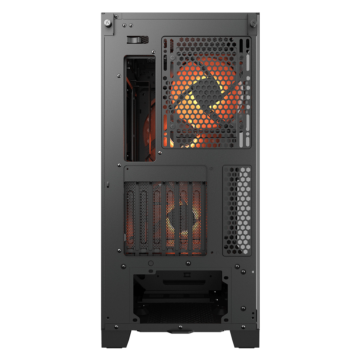 Kasë Midi COUGAR Airface ECO / ARGB – Zezë - 18
