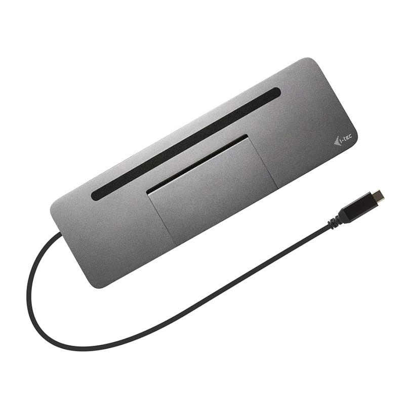 Docking Station i-tec C31FLATPRO100, USB-C, 3x Monitor, PD 85W, HDMI, DisplayPort, VGA, USB, LAN - Hiri - 4