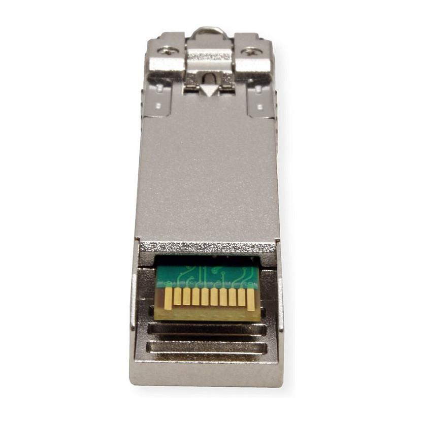 Transceiver VALUE 21.99.3498, SFP+ 10Gbps, Single-Mode, LC Duplex, 1310nm, deri në 10km, DDM, Hot-Swap - Argjend - 3