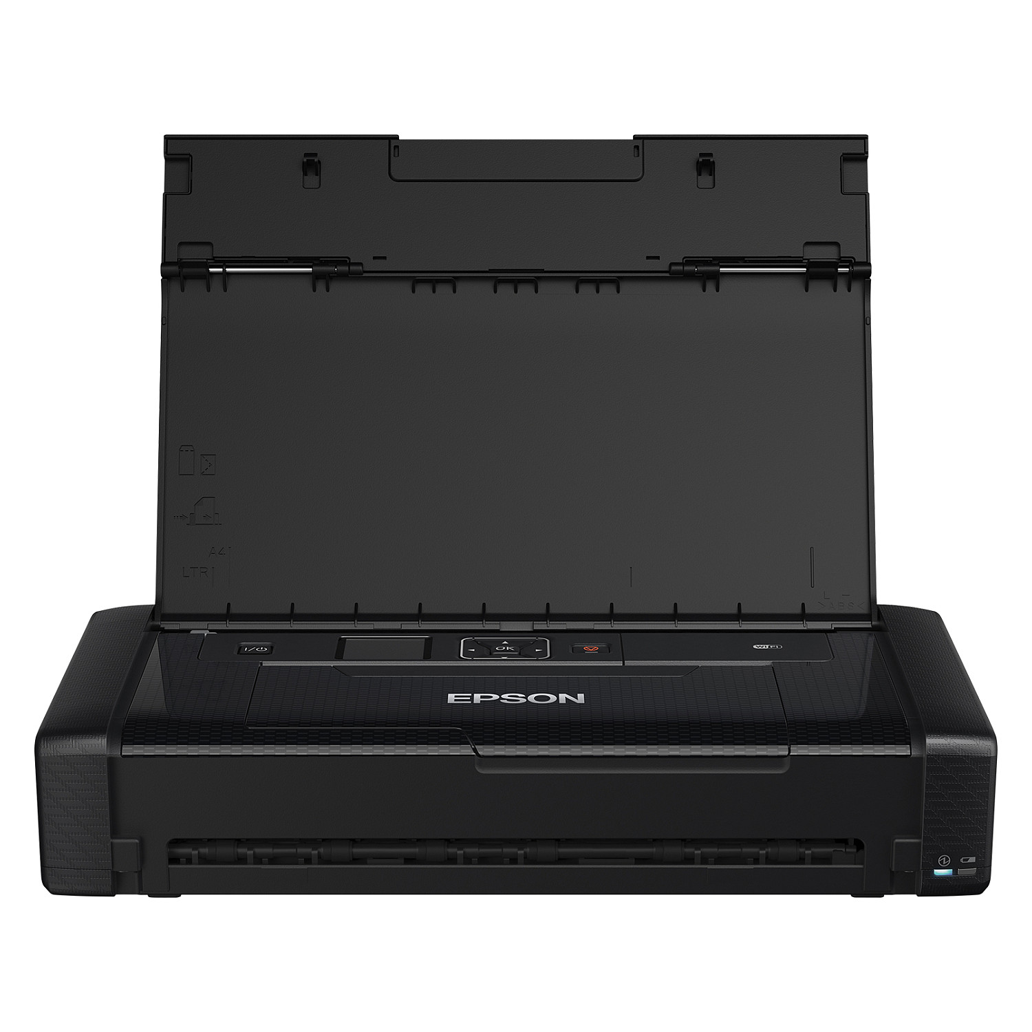 Printer Inkjet Epson WorkForce WF-110W / Mobile / A4 / 11ppm / 1440dpi / USB WiFi Direct / Battery - Zezë - 1