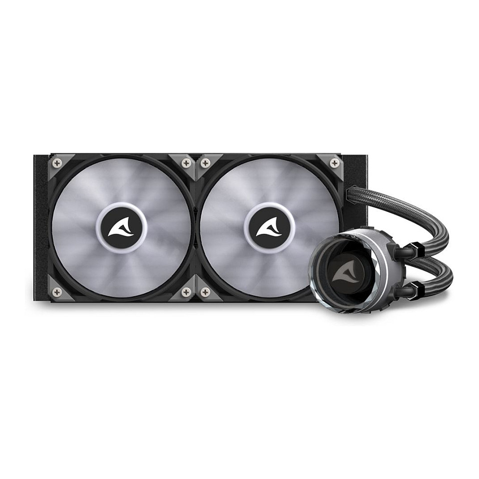 Ftohës për Procesor Liquid Sharkoon S80 RGB 2 240mm e zezë - 8