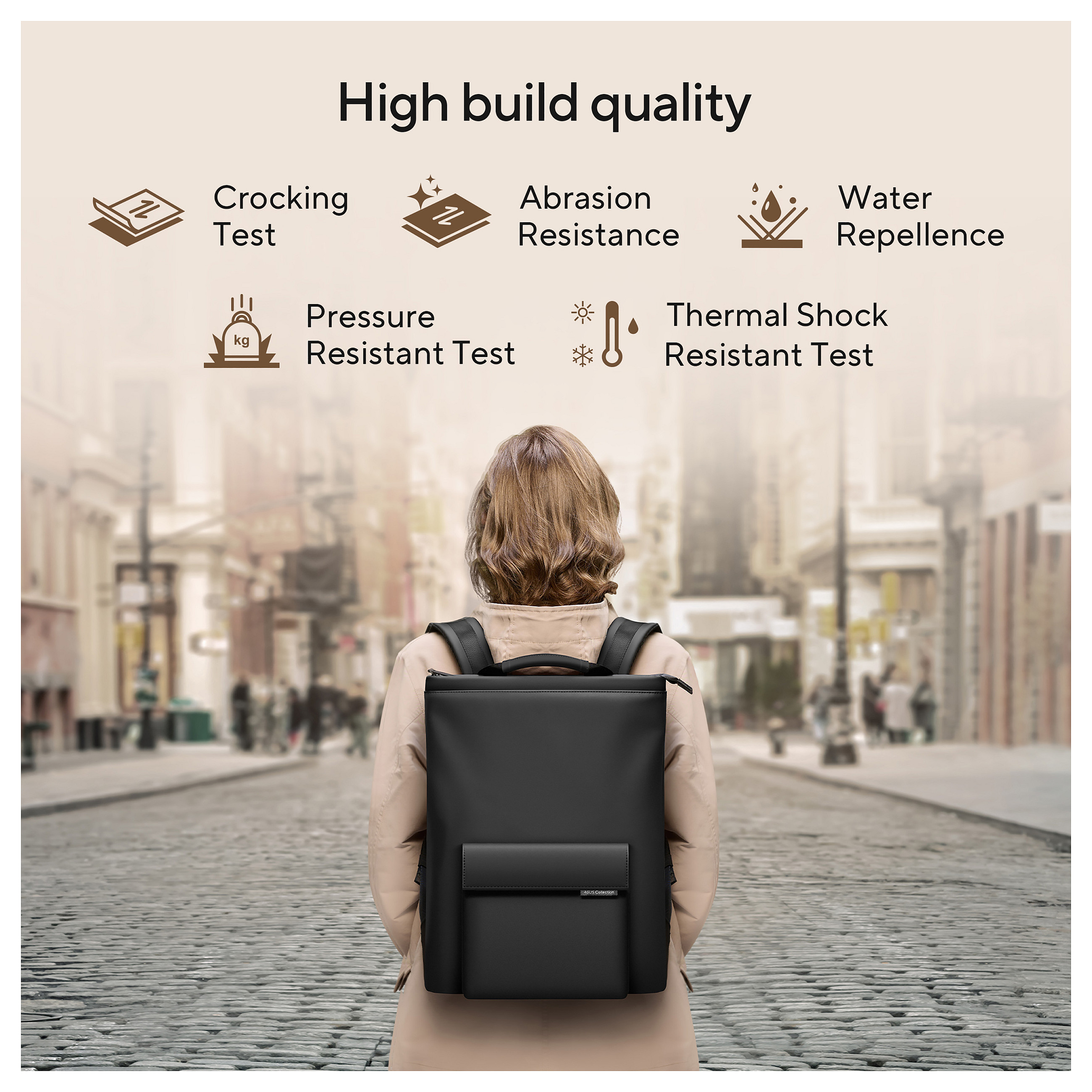 Çantë ASUS ROG Vigour AP2600 Backpack 16" - Zezë - 16