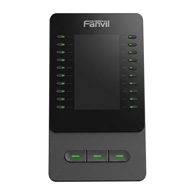 Modul Zgjerimi për Telefon VoIP Fanvil EM60, Ekran me Ngjyra 4.3", 60 Taste të Programueshme, LED Dyngjyrësh - Zezë