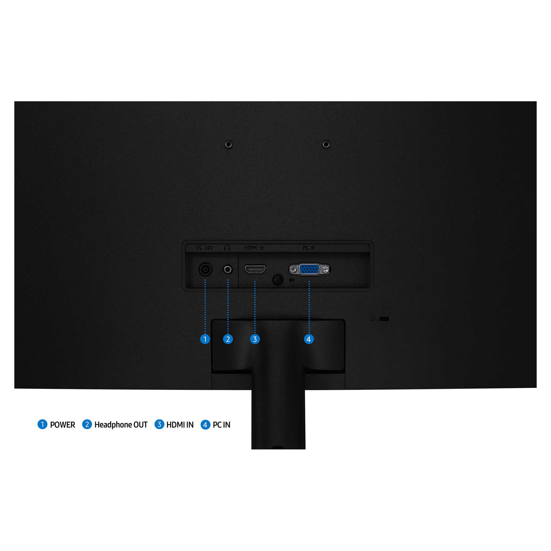 Monitor Samsung Essential S3 LS27D392GAUXEN / 27"/ Full HD VA / LCD / Curved / 100Hz / 4ms / HDMI+VGA - Zezë - 7