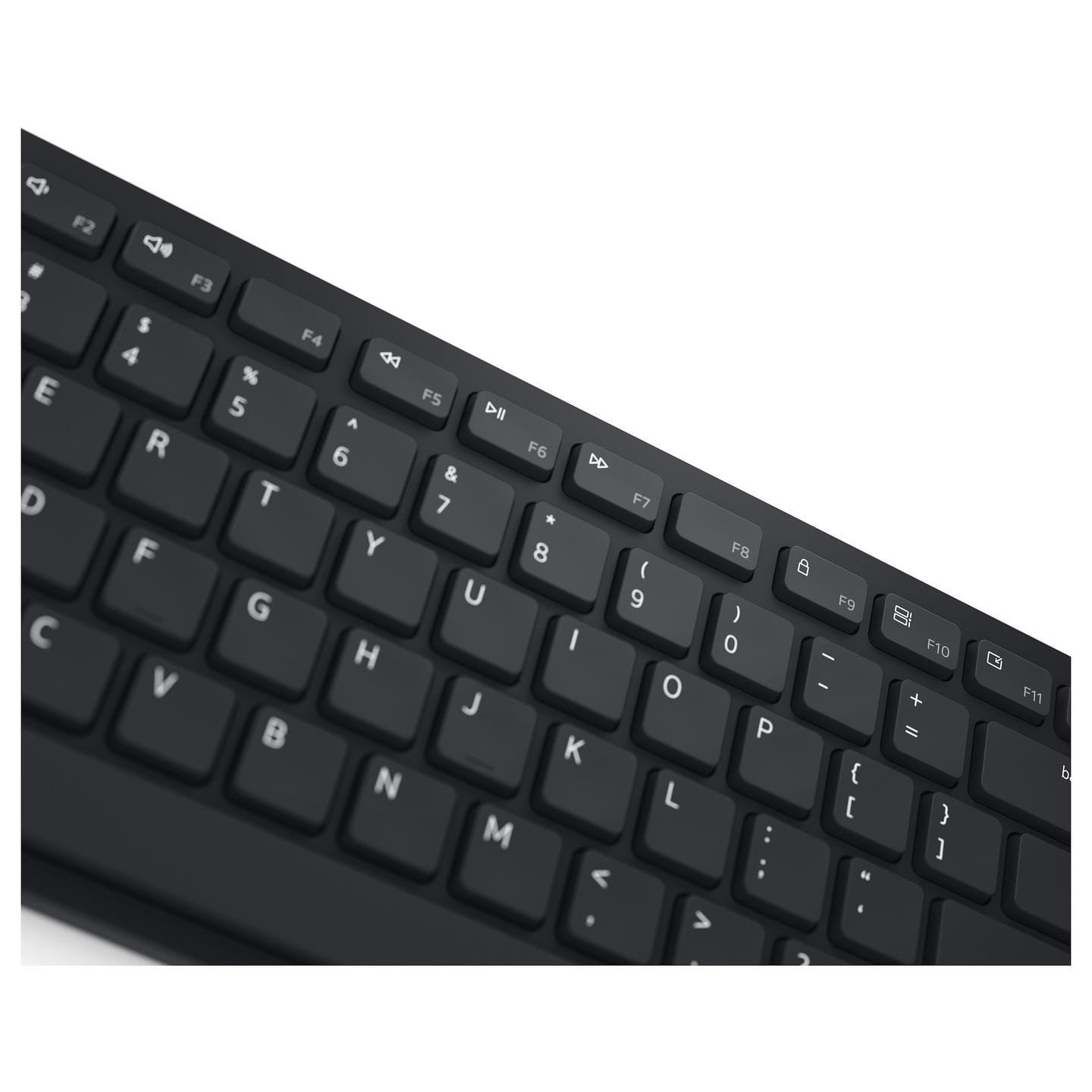 Combo (Tastierë & Maus) Dell Pro KM5221W, Full Size, QWERTY US International, 2.4 GHz, 12 Hotkeys - Zezë - 10