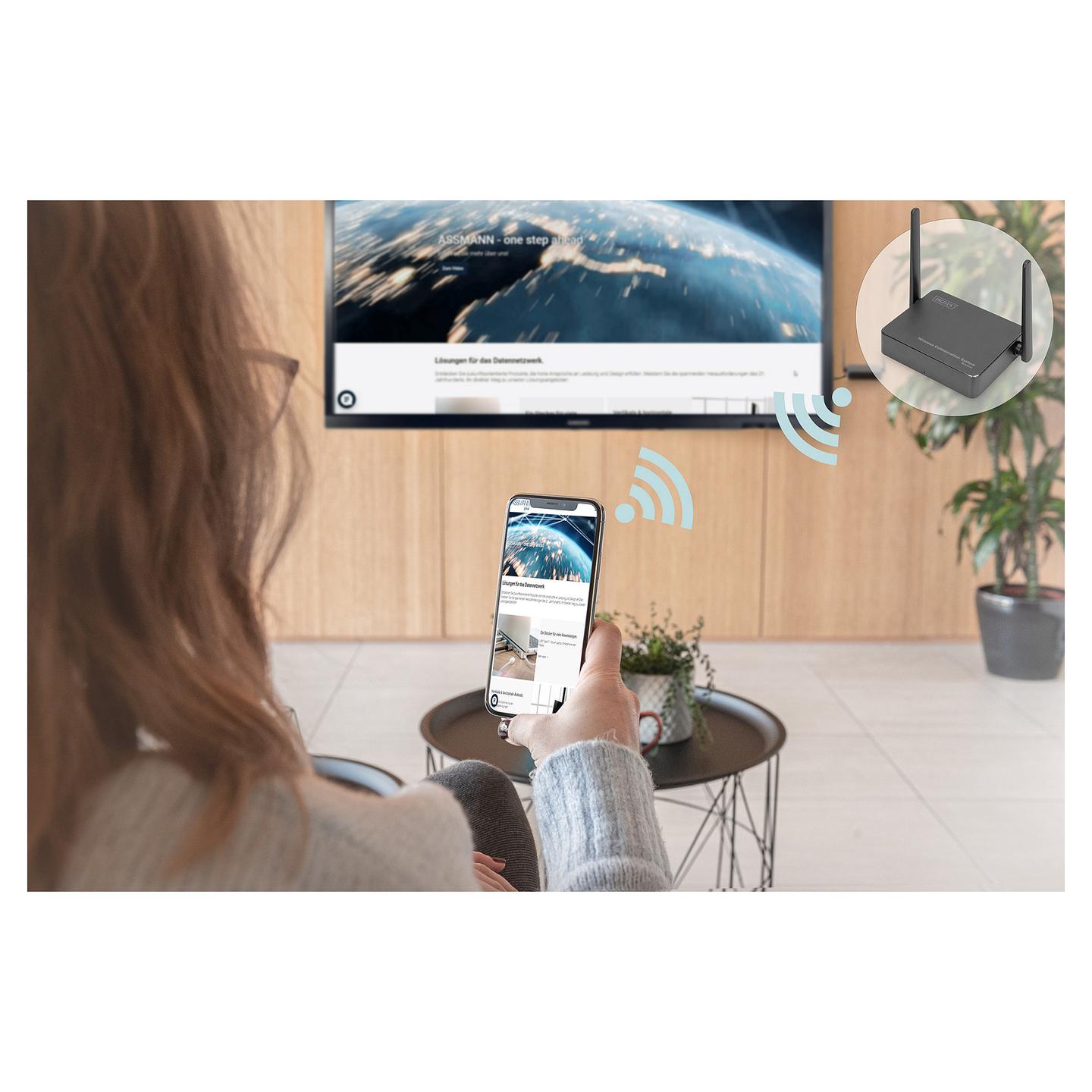 Sistem për Konferencë Digitus Click & Present Pro / 4K 60Hz / HDMI / Wireless - Hiri - 5