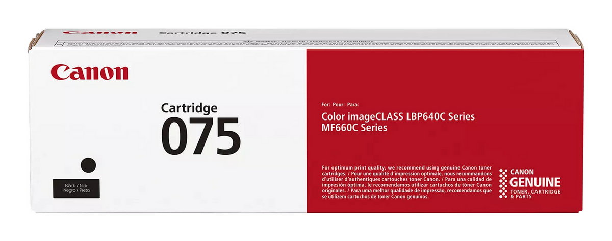 Toner Canon Cartridge 075 BK / 6365C002 – Zezë - 1