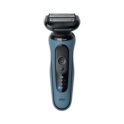 Makinë për Rroje Braun Series 5 / 52-A1000s / 3 Tehe Fleksibile / 2 Modalitete / Wet & Dry / 50 Minuta – Blu