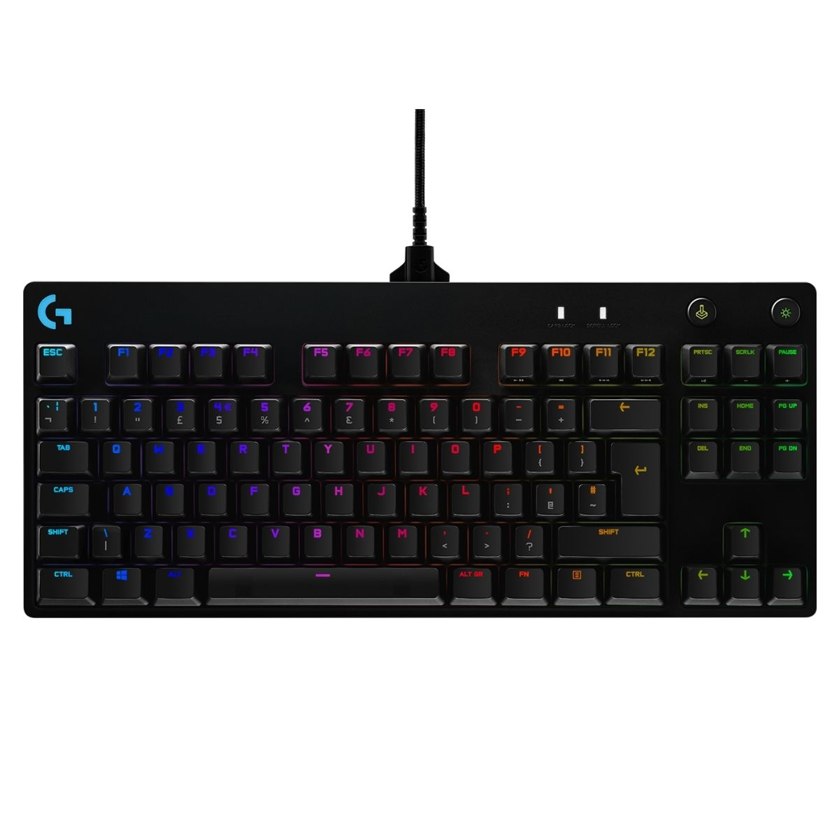 Tastierë Gaming Logitech G Pro / 920-009392 / Wired / US Language – Zezë - 1