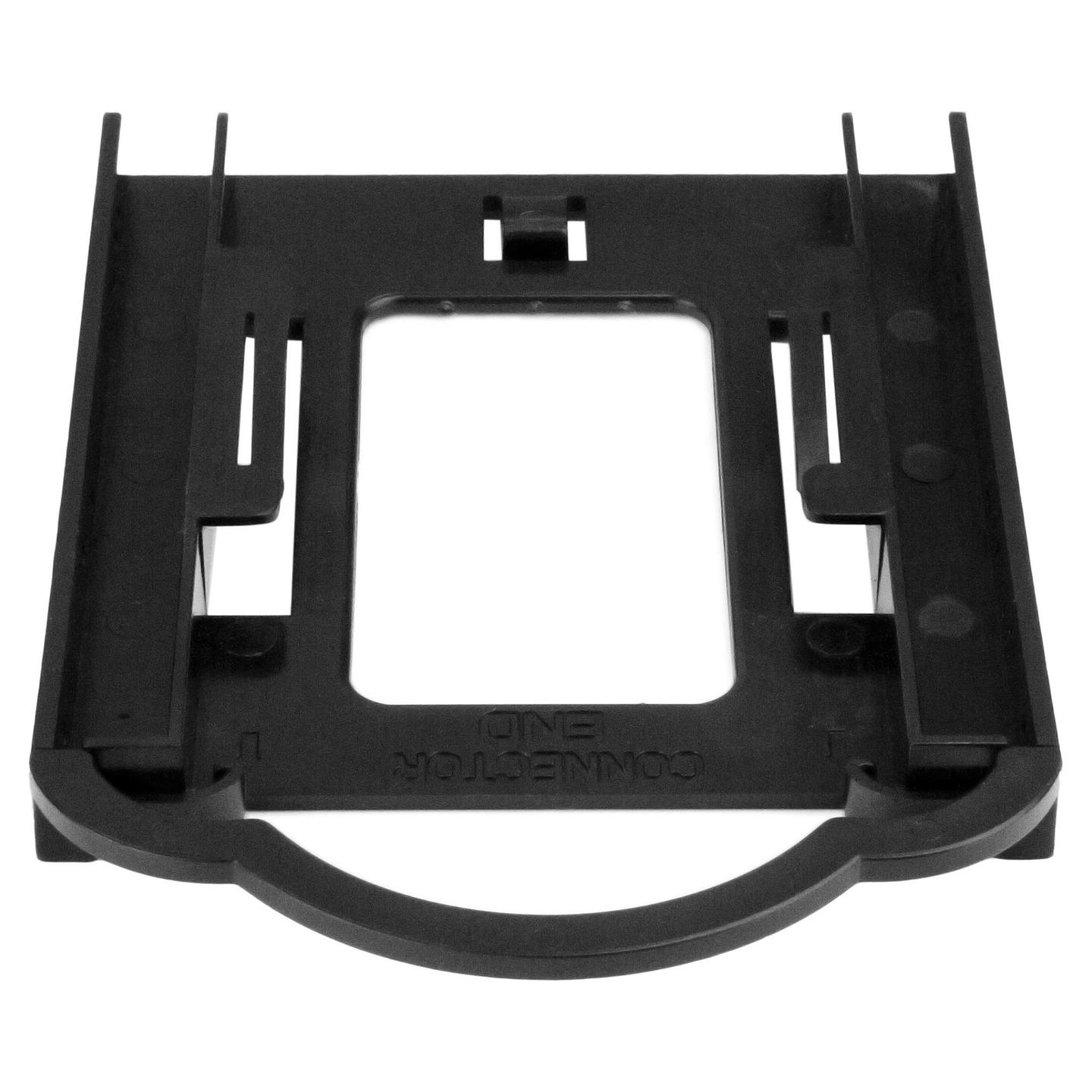 Mbajtëse për SSD/HDD 2.5" në Bay 3.5" StarTech.com BRACKET125PT, Montim pa Vegla, Plastike – Zezë - 2